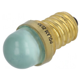 Lampă LED verde E14 24V | Electronic-mag.ro | Componente Electronice
