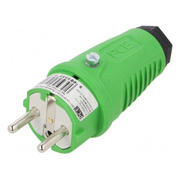 Mufă Alimentare AC 2P+PE 250V 16A pe Cablu | Electronic-mag.ro | Componente Electronice