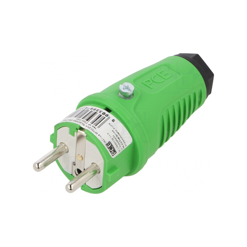 Mufă Alimentare AC 2P+PE 250V 16A pe Cablu | Electronic-mag.ro | Componente Electronice