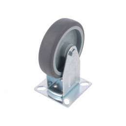 Roată de Transport Rigidă 100mm 90kg | Electronic-mag.ro | Componente Electronice
