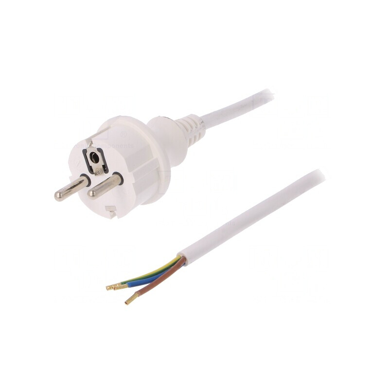 Cablu SCHUKO 3x1mm2 PVC 2m | Electronic-mag.ro | Componente Electronice