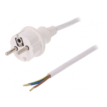 Cablu SCHUKO 3x1mm2 PVC 2m | Electronic-mag.ro | Componente Electronice