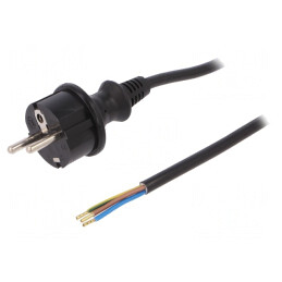 Cablu SCHUKO 3x1mm2 PVC 2m | Electronic-mag.ro | Componente Electronice