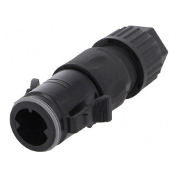 Conector Circular Mufă CB 4-PIN fără Contacte Push-Pull | Electronic-mag.ro | Componente Electronice