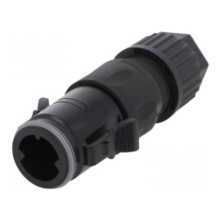Conector Circular Mufă CB 4-PIN fără Contacte Push-Pull | Electronic-mag.ro | Componente Electronice