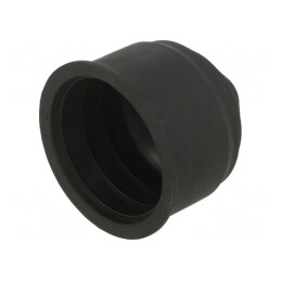 Capac de capăt conductă elastomer negru SILVYN® K-EM