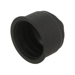 Capac de capăt conductă elastomer negru SILVYN® K-EM | Electronic-mag.ro | Componente Electronice