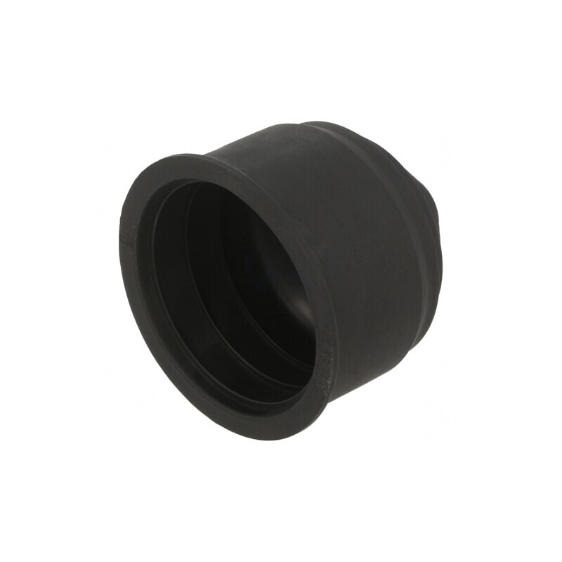 Capac de capăt conductă elastomer negru SILVYN® K-EM | Electronic-mag.ro | Componente Electronice