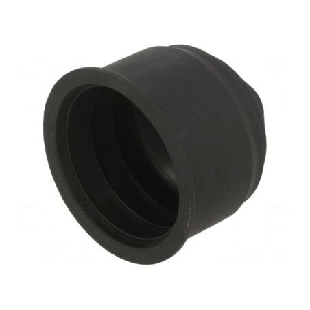 Capac de capăt conductă elastomer negru SILVYN® K-EM | Electronic-mag.ro | Componente Electronice
