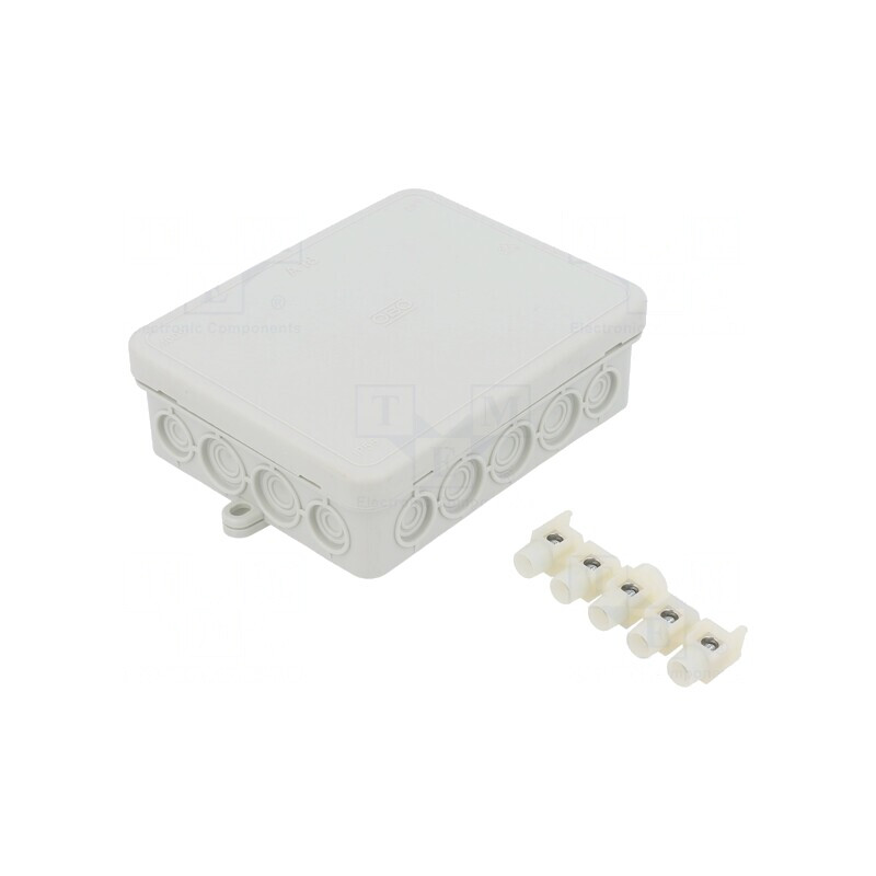 Cutie de Conexiuni IP55 100x125x40mm | Electronic-mag.ro | Componente Electronice