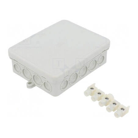 Cutie de Conexiuni IP55 100x125x40mm | Electronic-mag.ro | Componente Electronice