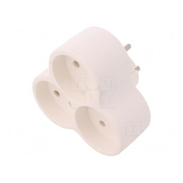 Splitter Alimentare AC 2P 250V 16A Rotund | Electronic-mag.ro | Componente Electronice