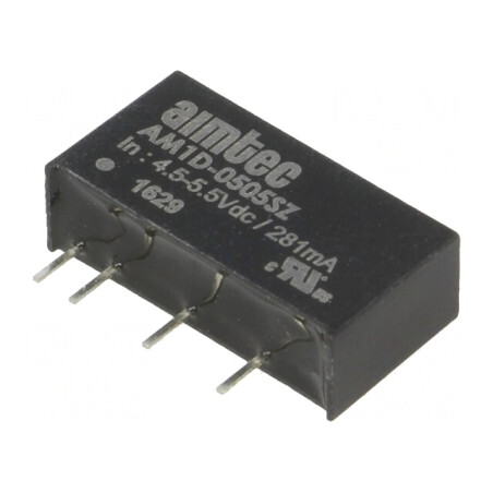 Convertor DC/DC 1W 5V 200mA SIP7 | Electronic-mag.ro | Componente Electronice