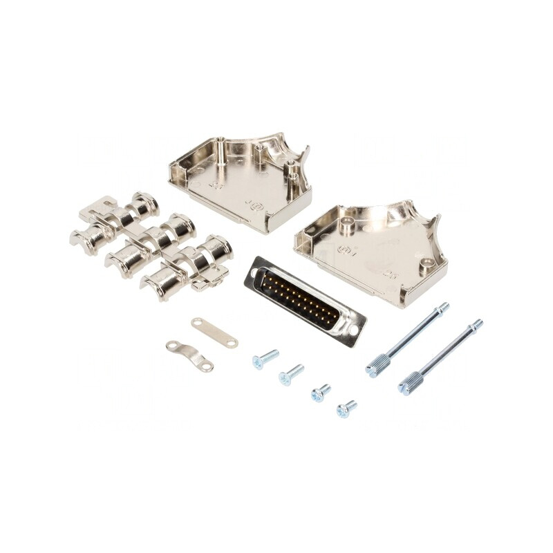D-Sub 25-Pin Mufă Tată pentru Lipire pe Cablu - Set Complet | Electronic-mag.ro | Componente Electronice D-Sub 25-Pin Mufă Tată pentru Lipire pe Cablu - Set Complet | Electronic-mag.ro | Componente Electronice