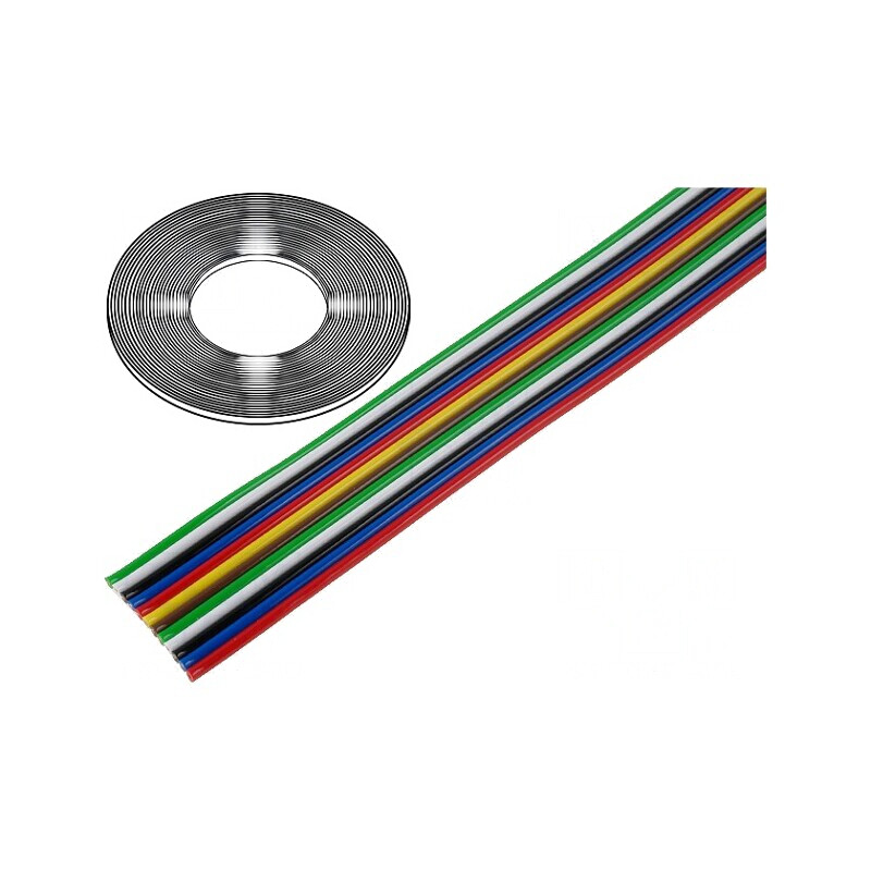 Cablu Bandă 12x0.22mm² PVC 300V | Electronic-mag.ro | Componente Electronice Cablu Bandă 12x0.22mm² PVC 300V | Electronic-mag.ro | Componente Electronice