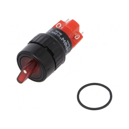 Comutator Rotativ 2 Pozitii SPST 3A/220VAC 2A/24VDC | Electronic-mag.ro | Componente Electronice