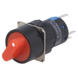 Comutator Rotativ SPDT 3A 220VAC 2A 24VDC | Electronic-mag.ro | Componente Electronice
