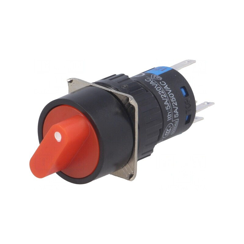 Comutator Rotativ SPDT 3A 220VAC 2A 24VDC | Electronic-mag.ro | Componente Electronice