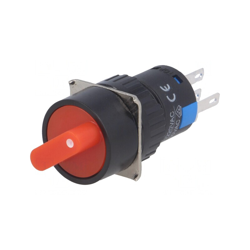 Comutator Rotativ SPDT 3A/220VAC 2A/24VDC | Electronic-mag.ro | Componente Electronice