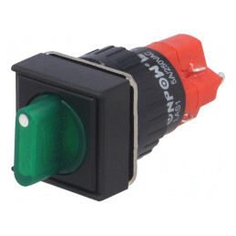 Comutator Rotativ 2 Pozitii SPST-NO SPST-NC 3A/220VAC 2A/24VDC | Electronic-mag.ro | Componente Electronice