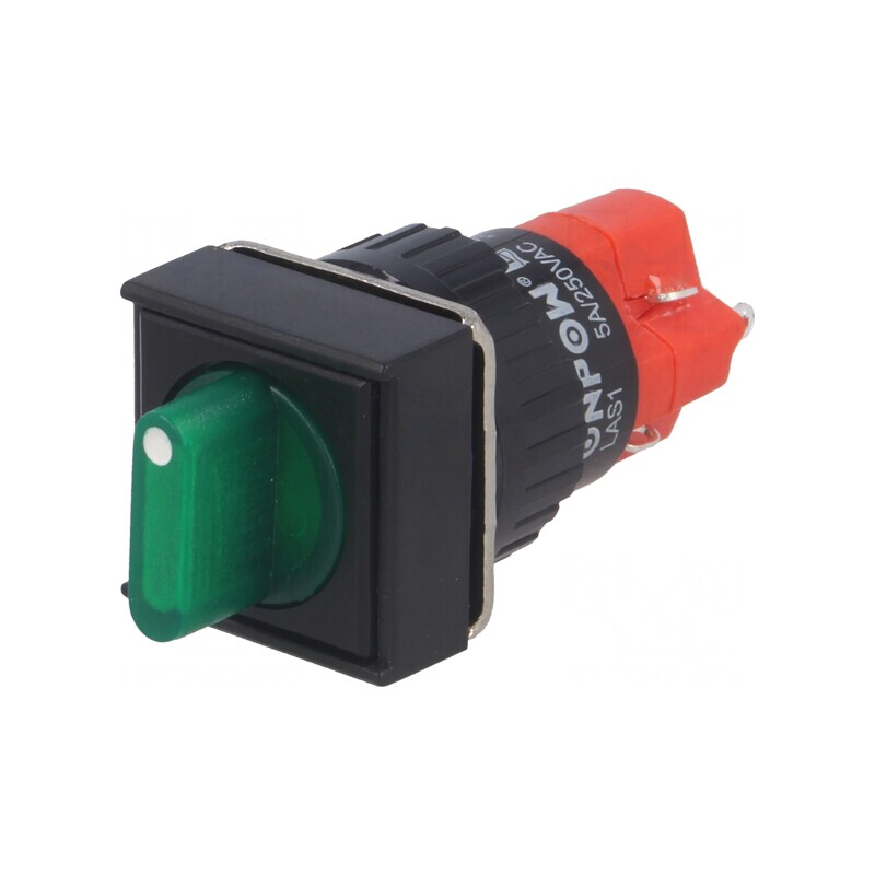 Comutator Rotativ 2 Pozitii SPST-NO SPST-NC 3A/220VAC 2A/24VDC | Electronic-mag.ro | Componente Electronice