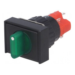 Comutator Rotativ 2 Pozitii 3A/220VAC 2A/24VDC | Electronic-mag.ro | Componente Electronice