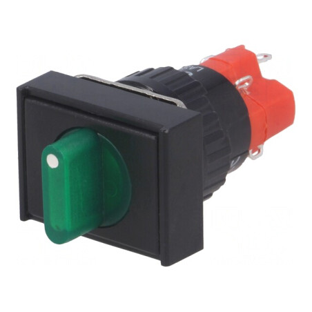 Comutator Rotativ 2 Pozitii 3A/220VAC 2A/24VDC | Electronic-mag.ro | Componente Electronice