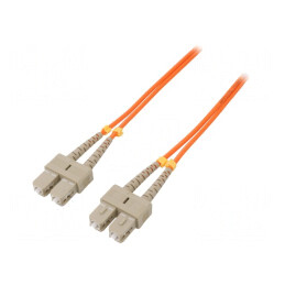 Cablul Patch Cord cu Fibră OM2 SC/UPC 5m LSZH | Electronic-mag.ro | Componente Electronice