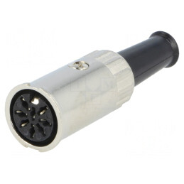 Mufă DIN 8-PIN Cablu 270° | Electronic-mag.ro | Componente Electronice