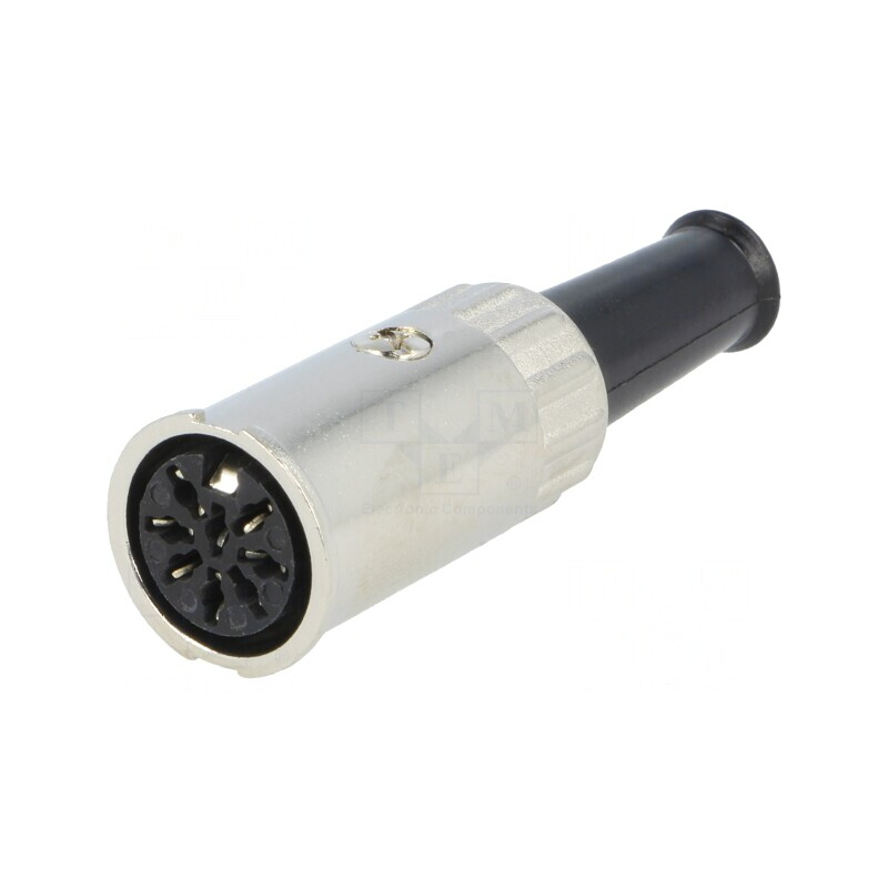 Mufă DIN 8-PIN Cablu 270° | Electronic-mag.ro | Componente Electronice