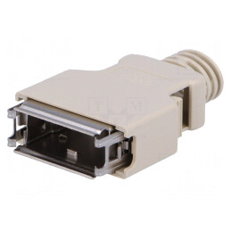 Protecție Mufă PIN 20 Ecranată Cu Fixare Clichet Pe Cablu | Electronic-mag.ro | Componente Electronice