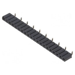 Soclu pini mamă 20 pini SMT 2,54mm | Electronic-mag.ro | Componente Electronice