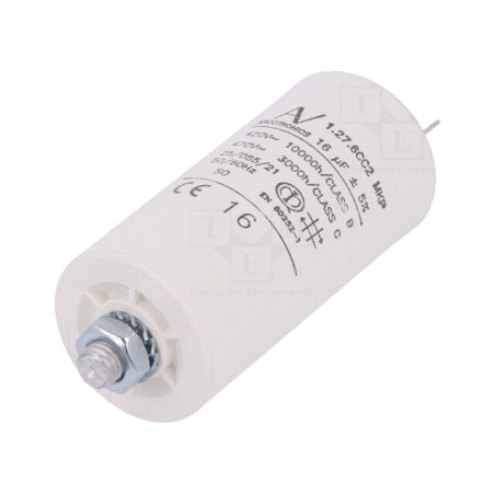 Condensator pentru Motoare 16uF 420V | Electronic-mag.ro | Componente Electronice