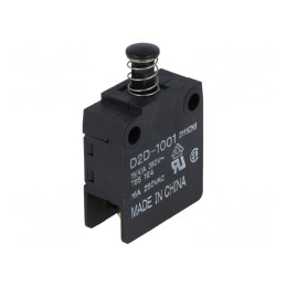Comutator Ușă SPST-NO 16A 250VAC Negru | Electronic-mag.ro | Componente Electronice
