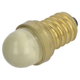 Lampă LED E14 Galbenă 230V | Electronic-mag.ro | Componente Electronice