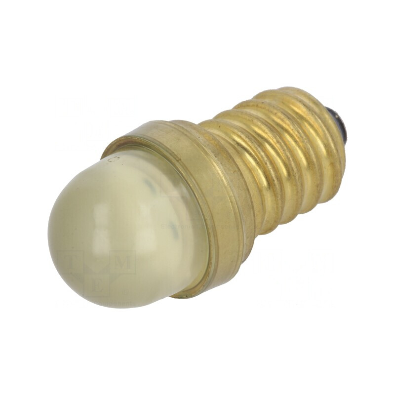 Lampă LED E14 Galbenă 230V | Electronic-mag.ro | Componente Electronice