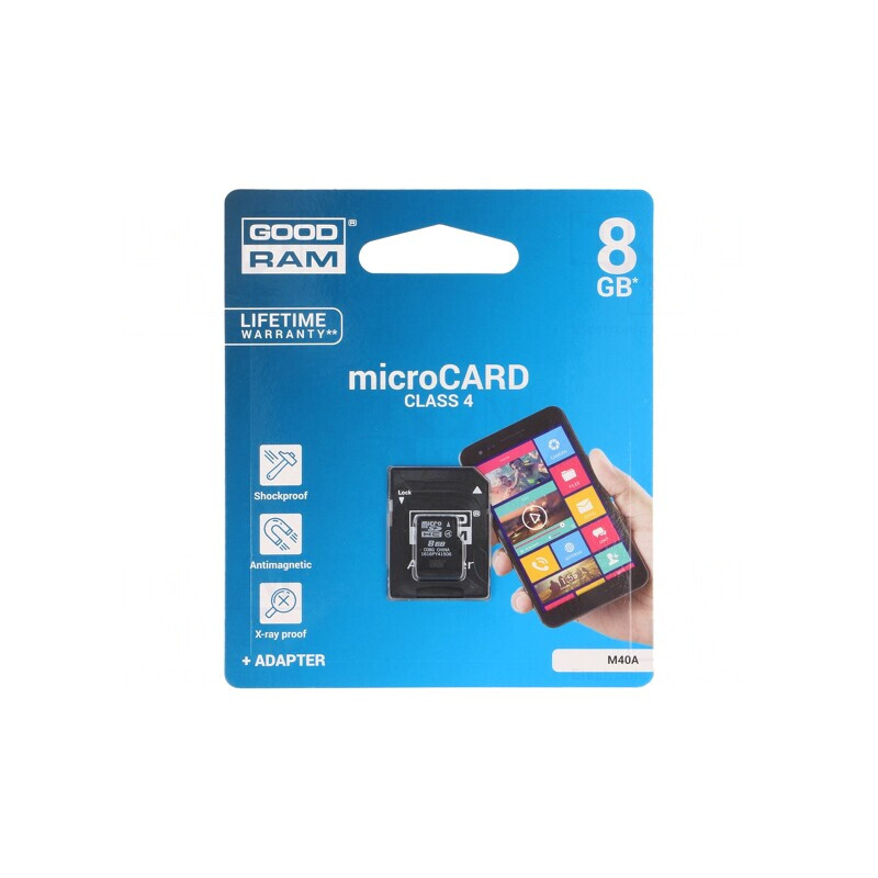 Card de memorie microSDHC 8GB Class 4 15MB/s | Electronic-mag.ro | Componente Electronice