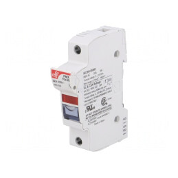 Clema Siguranțe Cilindrice 10,3x38mm Șină DIN 32A | Electronic-mag.ro | Componente Electronice