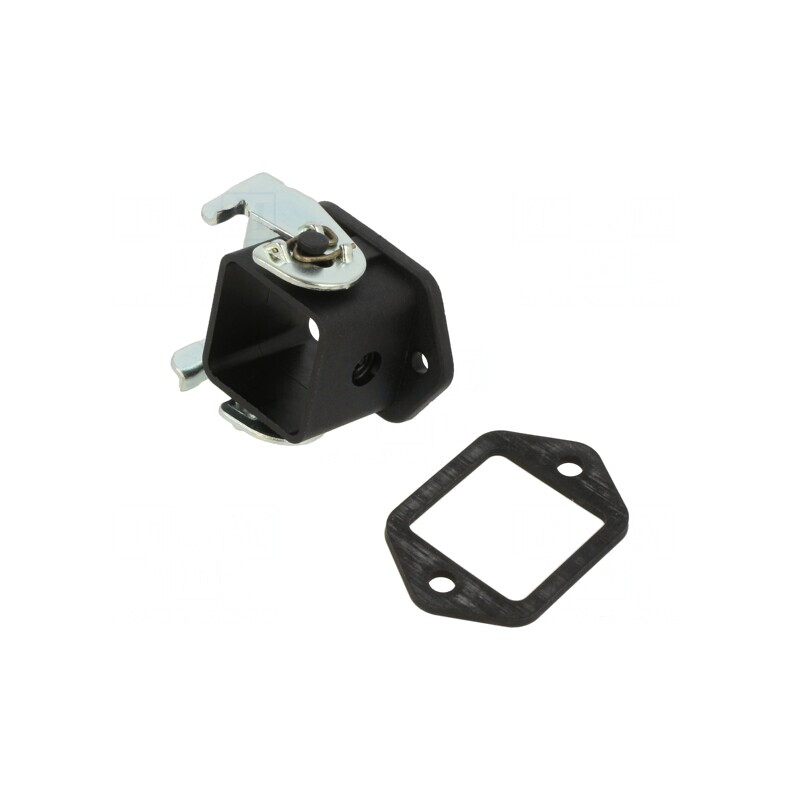 'EPIC H-A 3 AG Panel Mount Base Black' | Electronic-mag.ro | Componente Electronice