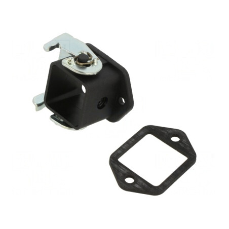 'EPIC H-A 3 AG Panel Mount Base Black' | Electronic-mag.ro | Componente Electronice