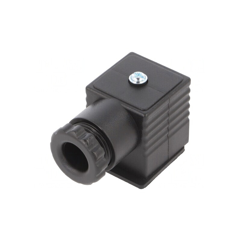 Fișă de contact bobină neagră 230V IP65 | Electronic-mag.ro | Componente Electronice