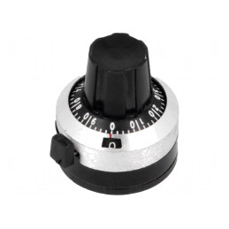 Buton de Precizie cu Disc Selector Ø22x24mm | Electronic-mag.ro | Componente Electronice
