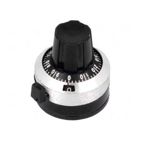 Buton de Precizie cu Disc Selector Ø22x24mm | Electronic-mag.ro | Componente Electronice