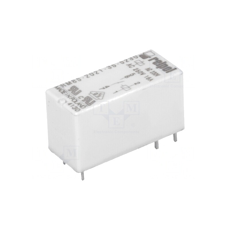 Releu Electromagnetic 230VAC 16A PCB | Electronic-mag.ro | Componente Electronice