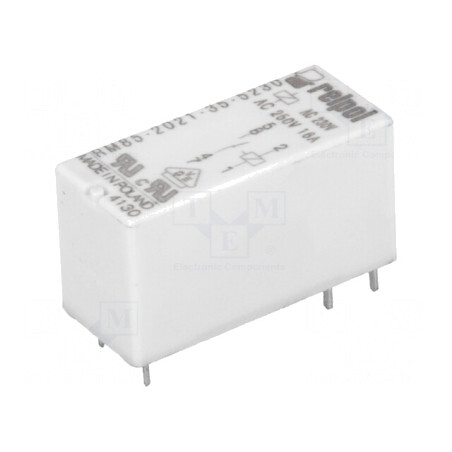 Releu Electromagnetic 230VAC 16A PCB | Electronic-mag.ro | Componente Electronice