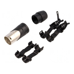 Mufă RJ45 XLRnet pe Cablu Drept 5-8mm | Electronic-mag.ro | Componente Electronice
