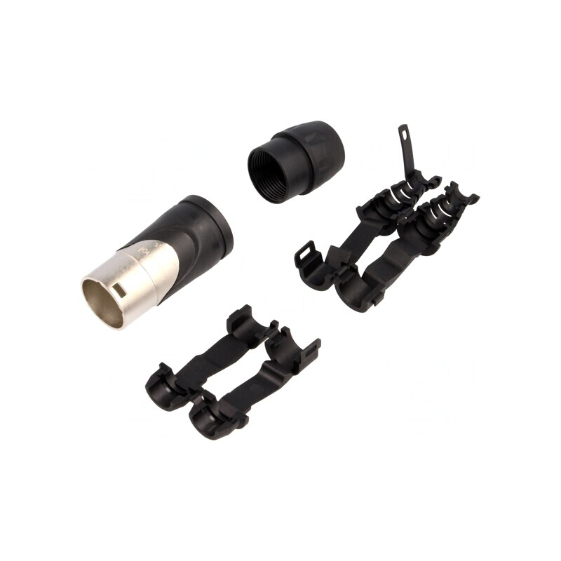Mufă RJ45 XLRnet pe Cablu Drept 5-8mm | Electronic-mag.ro | Componente Electronice