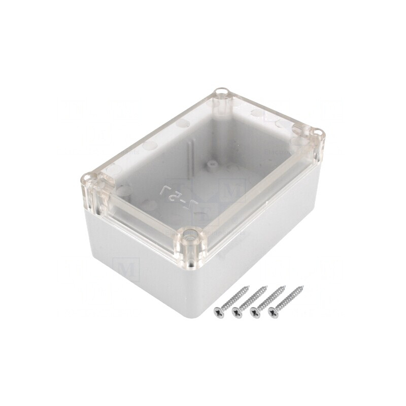 Carcasă Universală ABS Gri 78x118x54mm cu Garnitură | Electronic-mag.ro | Componente Electronice