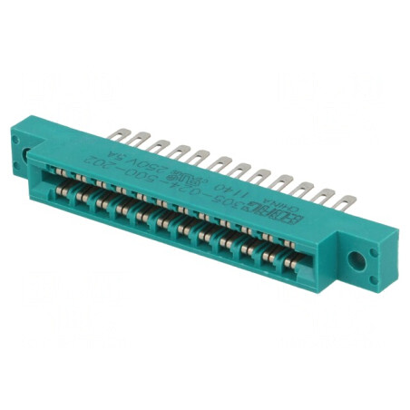 Conector aurit 24 PIN pentru panou și cablu | Electronic-mag.ro | Componente Electronice