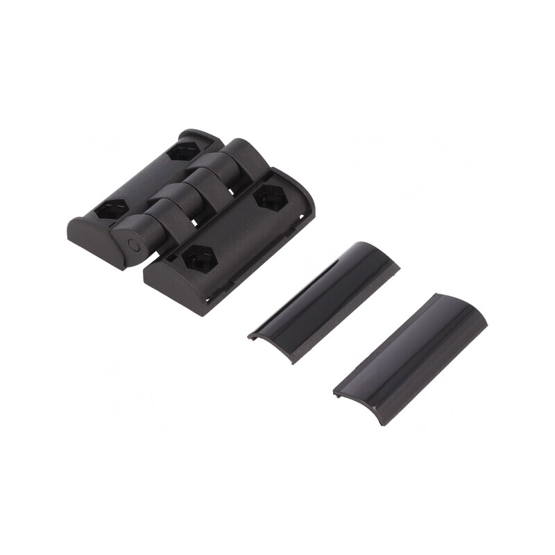 Balama Tehnopolimer PA Neagră 48mm x 49,5mm | Electronic-mag.ro | Componente Electronice